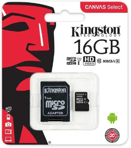 TARJETA DE MEMORIA 16 GB