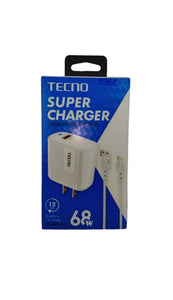 CARGADOR TECNO 68W